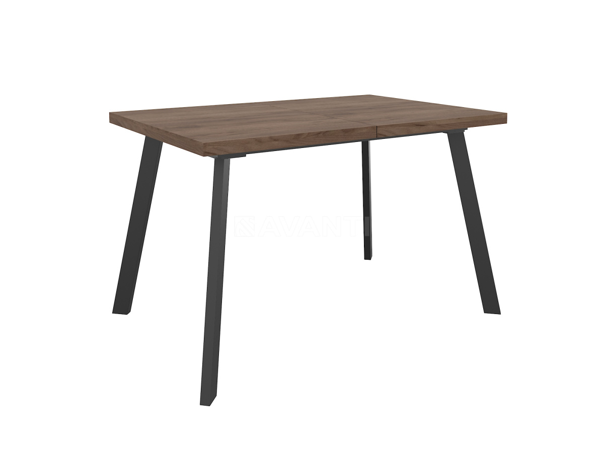 Стол VIVI (1390-1790x850x750) TOBACCO OAK / BLACK (дуб табачный/черный)