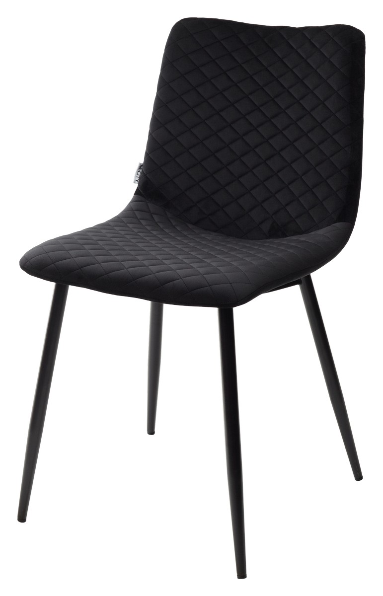 Стул TINTIN BLUVEL-19 BLACK / черный каркас