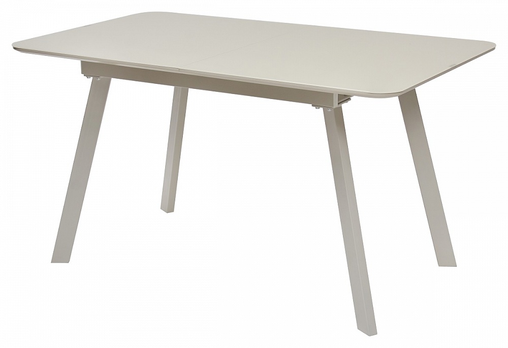 Стол DOUGLAS 140 140(180)Х80 Белый, матовое стекло