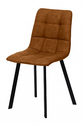 Стул CHILLI SQUARE RU-02 PU коричневый, PU