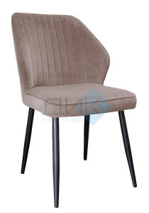 Стул DikLine 222 M B5 LATTE, ножки черные