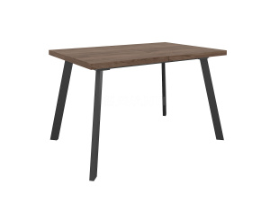 Стол VIVI (1390-1790x850x750) TOBACCO OAK / BLACK (дуб табачный/черный)