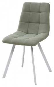 Стул CHILLI SQUARE UF860-11B мятный, ткань/ белый каркас