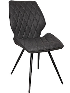 Стул Fyc 230/DC230 серый экокожа/ черный каркас